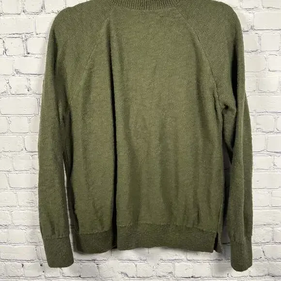 LOFT Drop Shoulder Cardigan Grandma Sweater Size Large - Picture 4 of 6